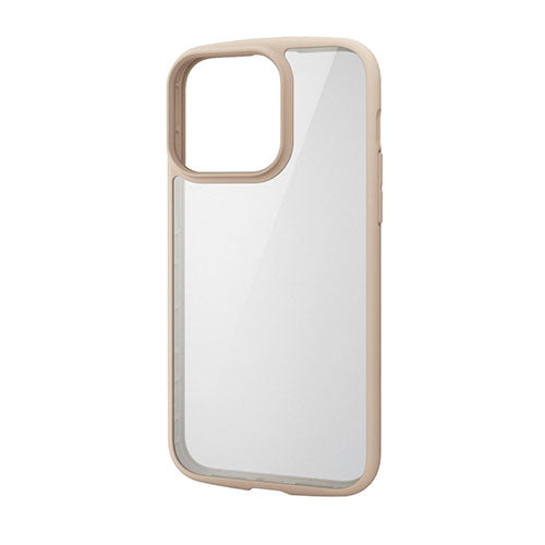 エレコム iPhone 14 Pro Max TOUGH SLIM LITE フレームカラー 背面ガラス PM-A22DTSLFCGIV