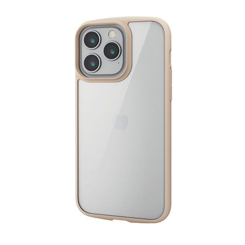 エレコム iPhone 14 Pro Max TOUGH SLIM LITE フレームカラー 背面ガラス PM-A22DTSLFCGIV