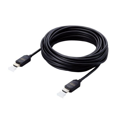 エレコム 長尺HDMIケーブル アクティブオプティカル DH-HDLO21A10BK