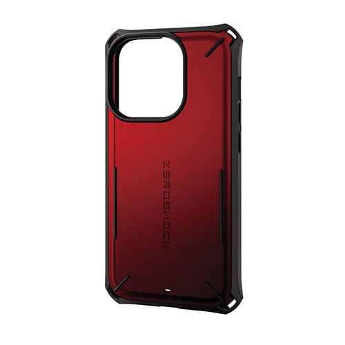 エレコム iPhone 14 Pro ZEROSHOCK Solid PM-A22CZEROSRD