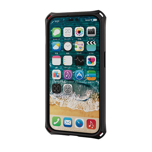 エレコム iPhone 14 Pro ZEROSHOCK Solid PM-A22CZEROSRD