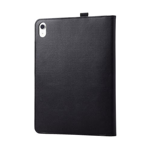 エレコム iPad 第10世代 フラップケース ソフトレザー スタンド付 スリーブポケット スリープ対応 TB-A22RPLFP2BK