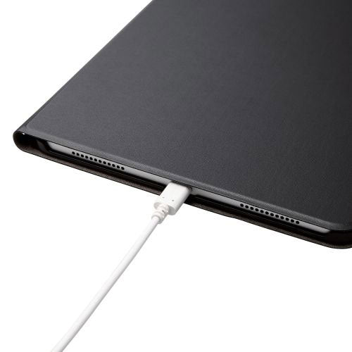 エレコム iPad 第10世代 フラップケース ソフトレザー フリーアングル スリープ対応 TB-A22RWVFUBK