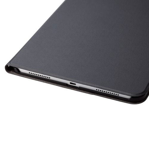 エレコム iPad 第10世代 フラップケース ソフトレザー フリーアングル スリープ対応 TB-A22RWVFUBK