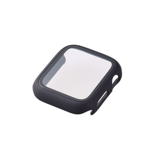 エレコム Apple Watch 40mm用フルカバーケース プレミアムゴリラガラス 高透明 AW-20SFCGOBK