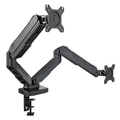 Lumen ルーメン ガススプリング式2面液晶ディスプレイアーム MA-GS207BK