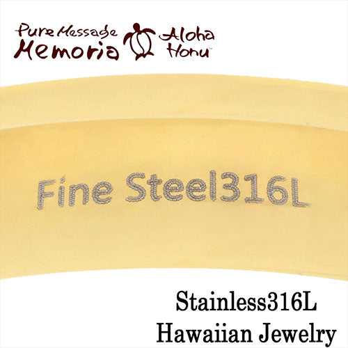 Pure ハワイアンジュエリー Aloha Honu ステンレス 指輪 リング 19号 pmh-006-19