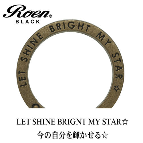 RoenBLACK ロエン キーリング 0001rok-204
