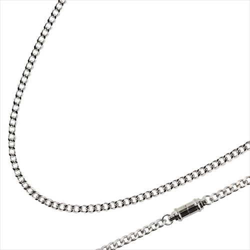 Pure 喜平チェーン 喜平ネックレス 2面 喜平 キヘイ チェーン ネックレス 50cm ステンレス シルバー メンズ レディース 金属アレルギー 対応 太め マグネット 0024pnc-501