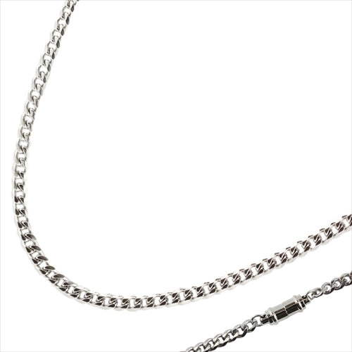 Pure 喜平チェーン 喜平ネックレス 6面 喜平 キヘイ チェーン ネックレス 50cm ステンレス シルバー メンズ レディース 金属アレルギー 対応 太め マグネット 0026pnc-503