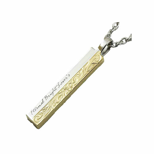 Sepia ハワイアンジュエリー ネックレス ペンダント メンズ レディース ペア ピンク ゴールド シルバー 金属アレルギー 対応 プルメリア 45cm 50cm 0013pms-804