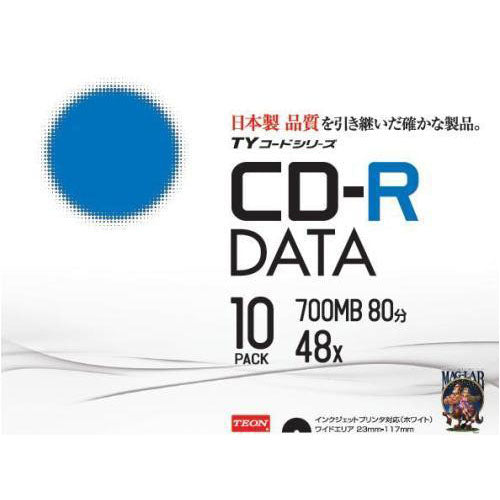 100枚セット(10枚X10個) HI DISC  CD-R(データ用)高品質 TYCR80YP10SCX10