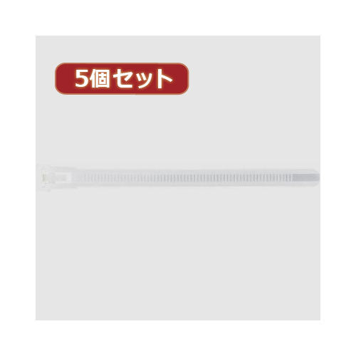 YAZAWA 5個セットリピート束ねるバンド 150mm 20本入  FTR150W20X5