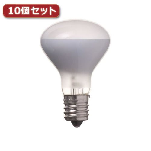 YAZAWA ミニレフ球 R45 E17 25W10個セット R451725X10