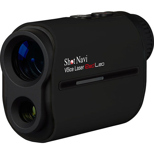 ショットナビ ゴルフ用レーザー測定器 Voice Laser Red Leo ブラック VoiceLaserRedLeoBK