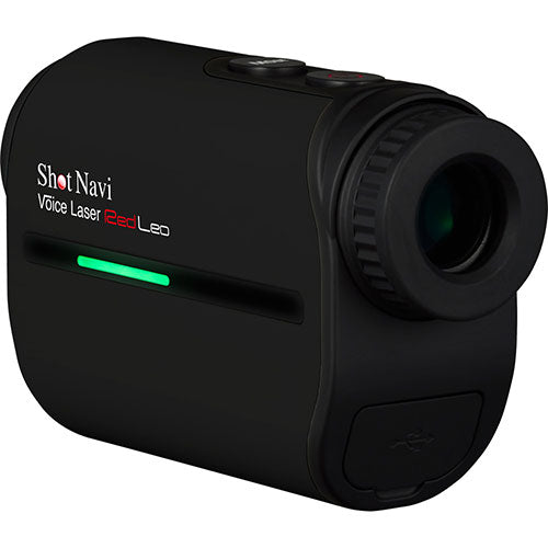 ショットナビ ゴルフ用レーザー測定器 Voice Laser Red Leo ブラック VoiceLaserRedLeoBK