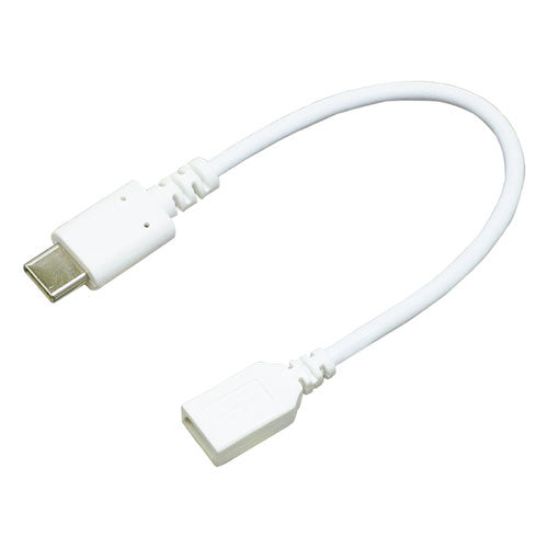BAUT Type-C/micro変換ケーブルUSB2.0 3A0.1mWH BCUSMC30010WH