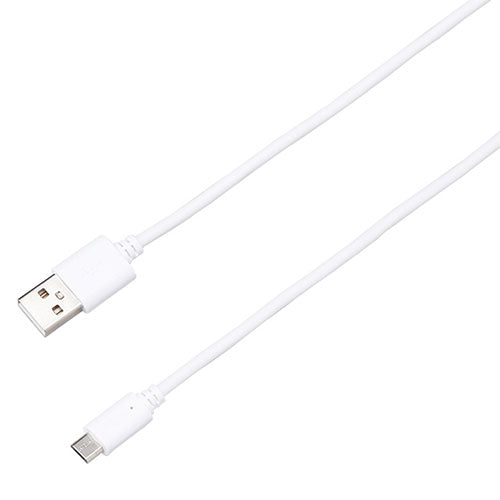 BAUT microUSB 高出力対応ケーブル 2A 1.0m WH BUSM100WH