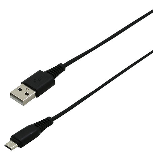 BAUT microUSB/TypeA通信・充電ケーブル2A2.0mBK BUSAM200BK02L
