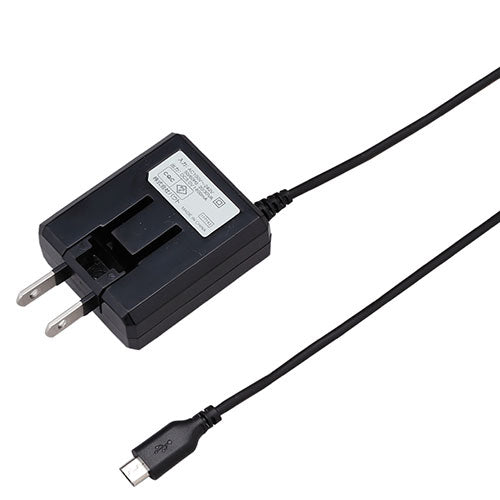 BAUT microUSB AC充電器 1.8A 2.5m BK BACM1825BK