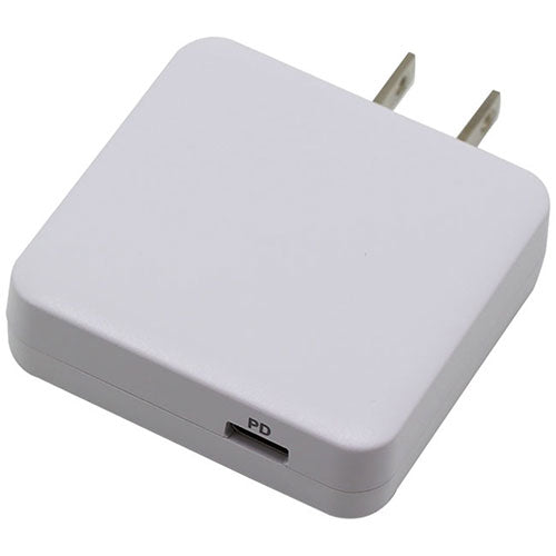 BAUT PD対応Type-Cポート 薄型AC充電器18W BPDAC1U18FW