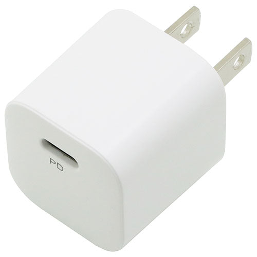 BAUT PD対応Type-Cポート極小AC充電器20W BACPD20SSW