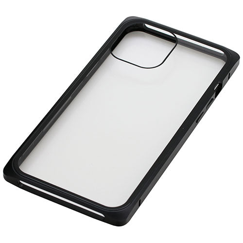 BAUT iPhone12ProMax用マグネットアルミバンパーケースBK BMABC2023BK