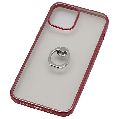 BAUT iPhone 12 Pro Max用リング付ケースメッキPK BJI2007PK