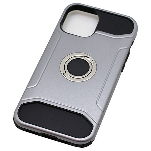 BAUT iPhone 12 Pro Max用リング付ケース耐衝撃GY BJI2009GY