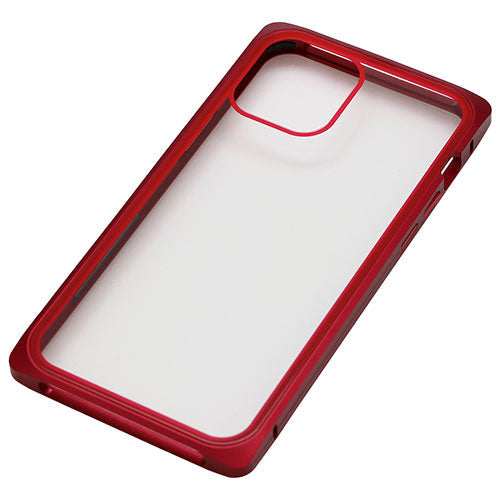 BAUT iPhone12/12Pro用マグネットアルミバンパーケースRD BMABC2022RD