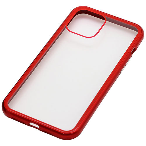 BAUT iPhone12ProMax用マグネットPCバンパーケースRD BMPCBC2027RD