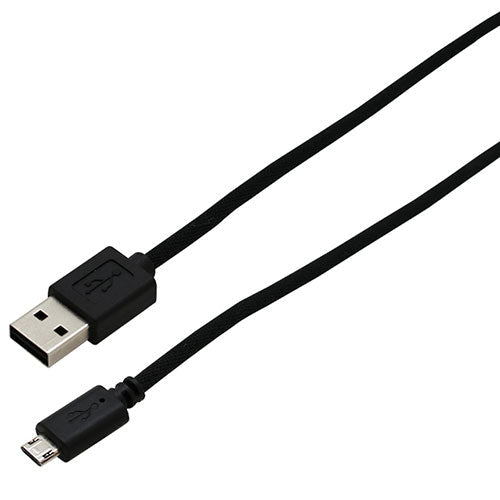 wantobe 両面コネクタmicroUSBケーブル 2.0m BK WCMRMC200BK