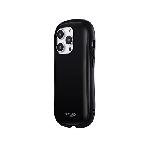 LEPLUS NEXT iPhone 14 Pro 耐衝撃ハイブリッドケース ViAMO personal ソリッドブラック LN-IP22VMPSBK