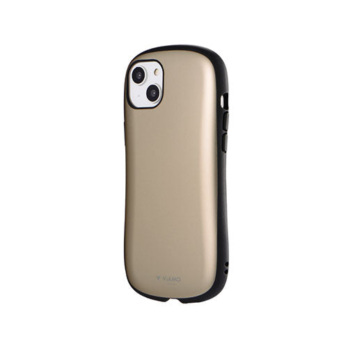 LEPLUS NEXT iPhone 14 Plus 耐衝撃ハイブリッドケース ViAMO personal メタルシャンパン LN-IA22VMPKGD