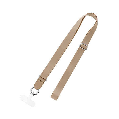 LEPLUS NEXT スマートフォン(汎用) ショルダーストラップ SHOULTY MULTI STRAP 太平紐タイプ ベージュ LN-SS04BG