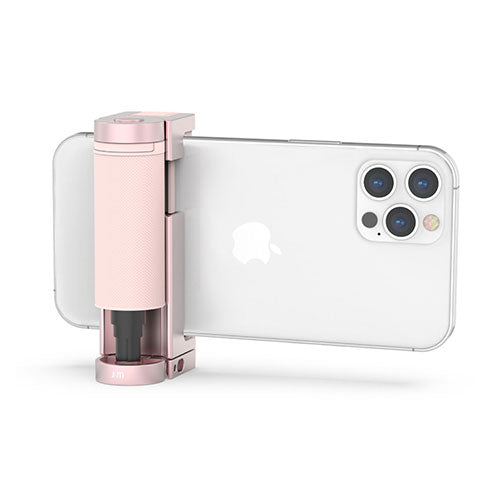 Just Mobile スマホ用多機能カメラグリップ ShutterGrip 2 ピンクサンド JM-GP200PK