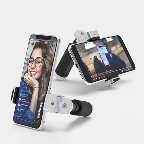 Just Mobile スマホ用多機能カメラグリップ ShutterGrip 2 ピンクサンド JM-GP200PK