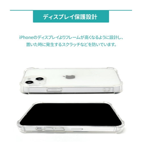 AKAN ソフトタフケース for iPhone 13 mini おしごとザウルス―日曜大工 ピンク AK20943i13MN