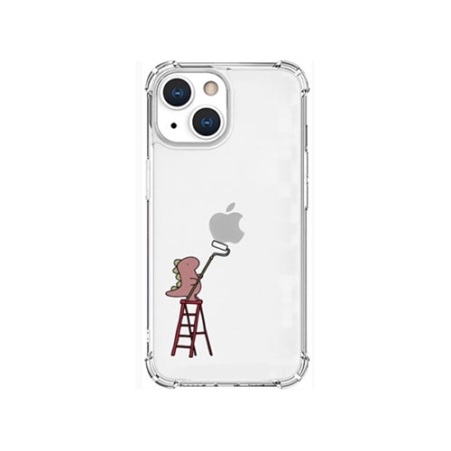 AKAN ソフトタフケース for iPhone 13 mini ペインティング ピンク AK20947i13MN
