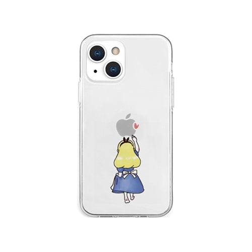 AKAN ソフトクリアケース for iPhone 13 mini アリス AK20953i13MN