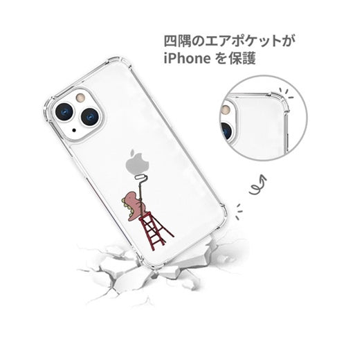 AKAN ソフトタフケース for iPhone 13 Pro ペインティング グリーン AK21000i13P