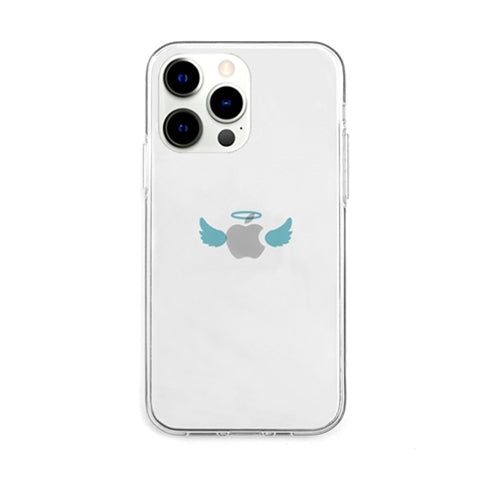 AKAN ソフトクリアケース for iPhone 13 Pro 天使 AK21020i13P