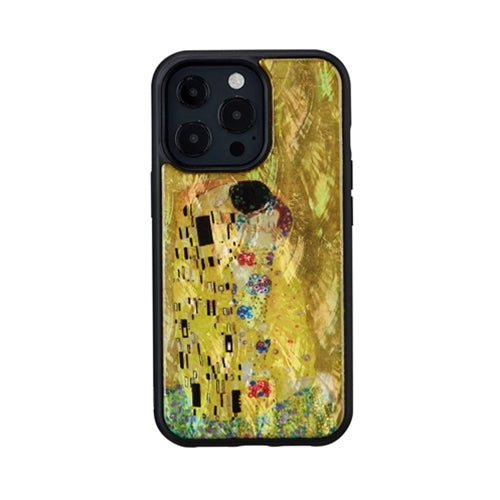 ikins 天然貝ケース for iPhone 13 Pro 接吻 I21072i13P