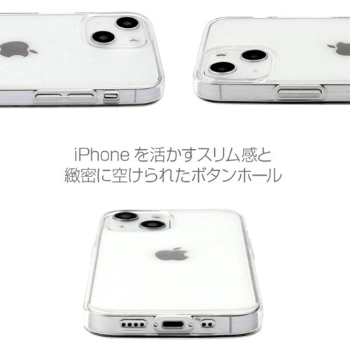 dparks ソフトクリアケース for iPhone 13 mini ミニ動物 ペンギン DS21138i13MN