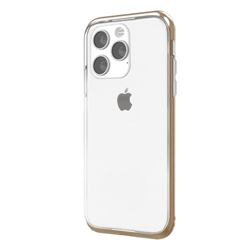 motomo INO LINE INFINITY CLEAR CASE for iPhone 13 Pro Chrome Gold MT21582i13PGD