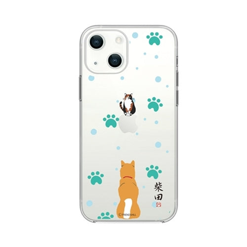 abbi FRIENDS しばたさんソフトクリアケース for iPhone 13 ミヤケ思い ABF21732i13