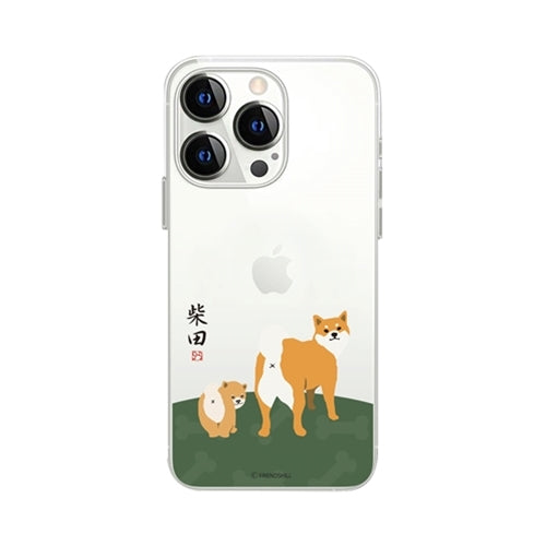 abbi FRIENDS しばたさんソフトクリアケース for iPhone 13 Pro パトロール ABF21758i13P