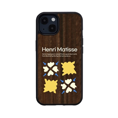 ikins 天然木ケース for iPhone 13 HENRI MATISSE 2 I21770i13