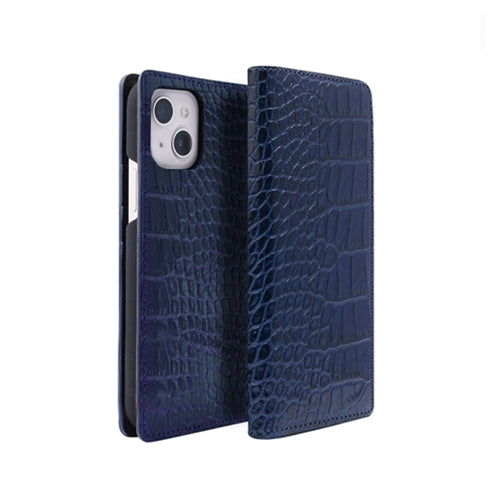 abbi SIGNATURE LIPARI イタリアンレザーダイアリーケース for iPhone 13 mini ネイビー ABS21789i13MNNV