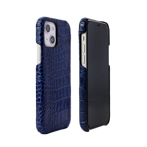 abbi SIGNATURE LIPARI イタリアンレザーバックカバー for iPhone 13  ネイビー ABS21805i13NV
